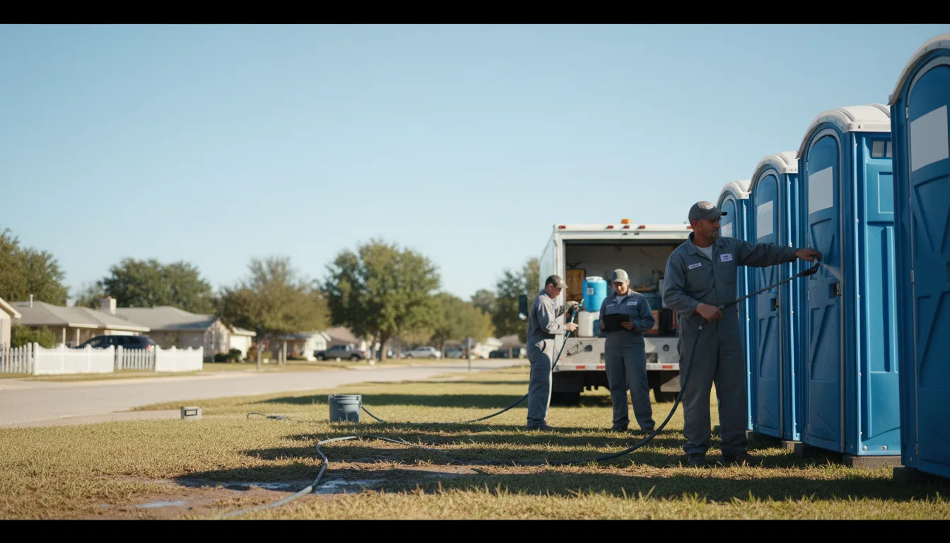 Long-Term Portable Toilet Rental in Friesland, WI near me